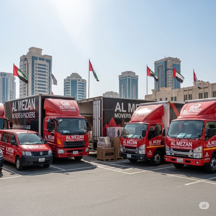 moving and packing services by al mezan movers